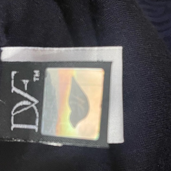 Diane von Furstenberg Zarita Scoop Dress Navy Lace size 8 - Picture 15 of 16